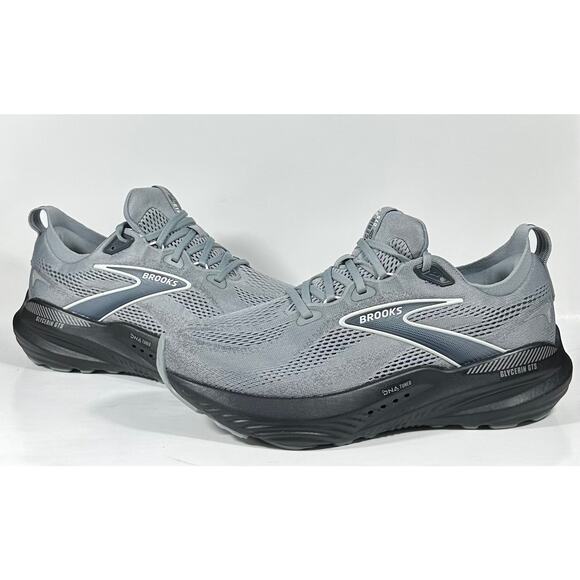 Brooks Glycerin GTS 22 Men’s (Gray / Black, Sz 8.5 Wide 2E) NWOB - Picture 1 of 8